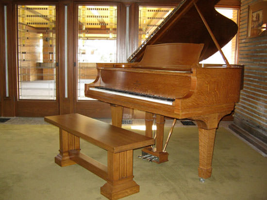 darwin martin house piano